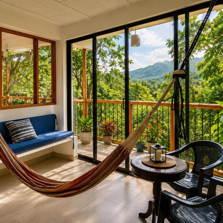 Jardín de Heliconias - Eco apartment in Minca - Apartamento Deluxe de 1 dormitorio con vistas al jardín - 1