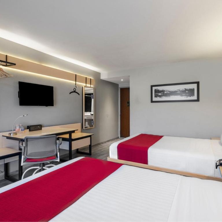 City Express by Marriott Guadalajara Aeropuerto - Chambre Double avec 2 Lits Doubles - 1