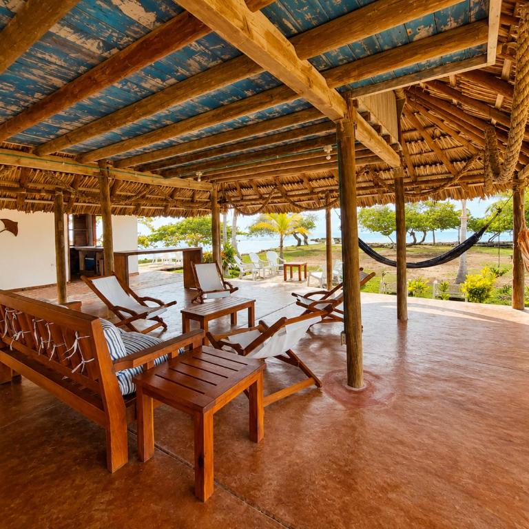 Cabaña ecológica frente al mar en isla fuerte - Bungalow - 10