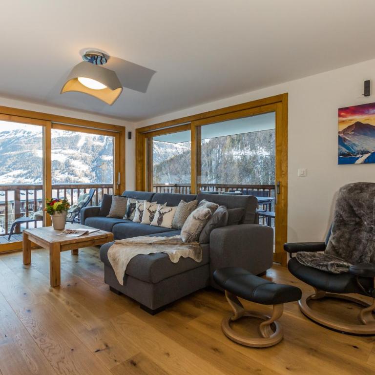 Chalet Les Rahâs by Mrs Miggins - Deluxe drei-Zimmer-Wohnung mit Jacuzzi - 5