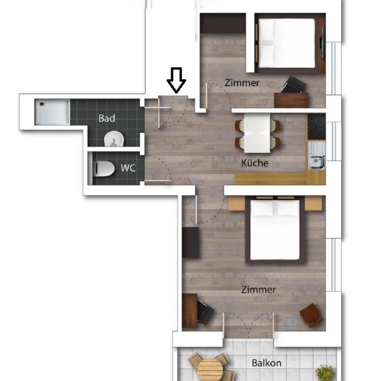 See Apartment St Wolfgang - Your Austrian Home - Two-Bedroom Apartment - 12