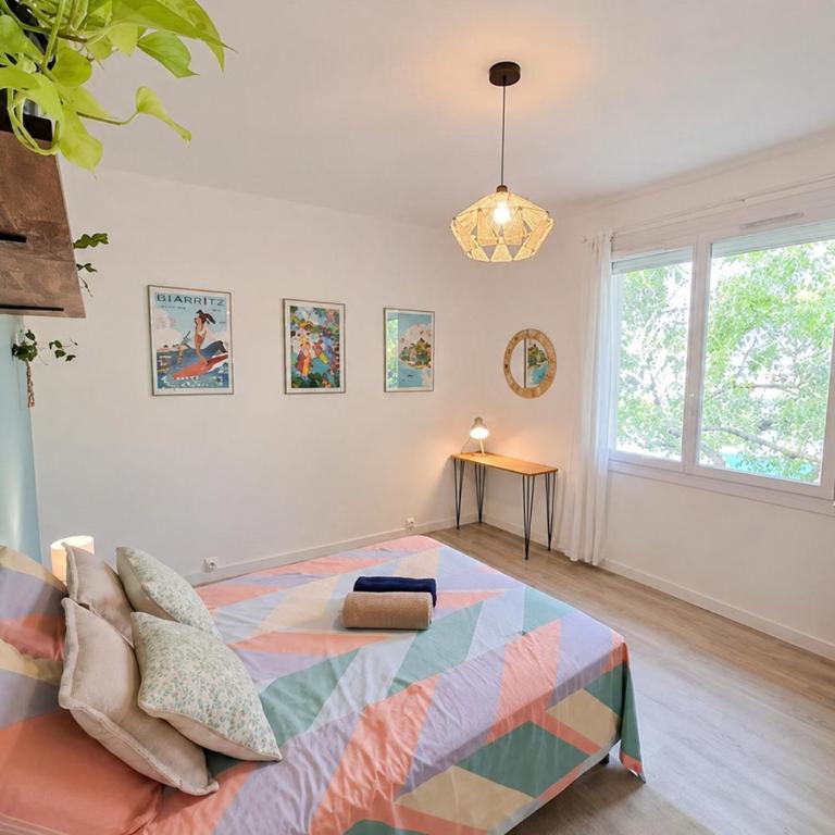 ESCALE - Grand T3 calme - Terrasse - Parking - Two-Bedroom Apartment - 5
