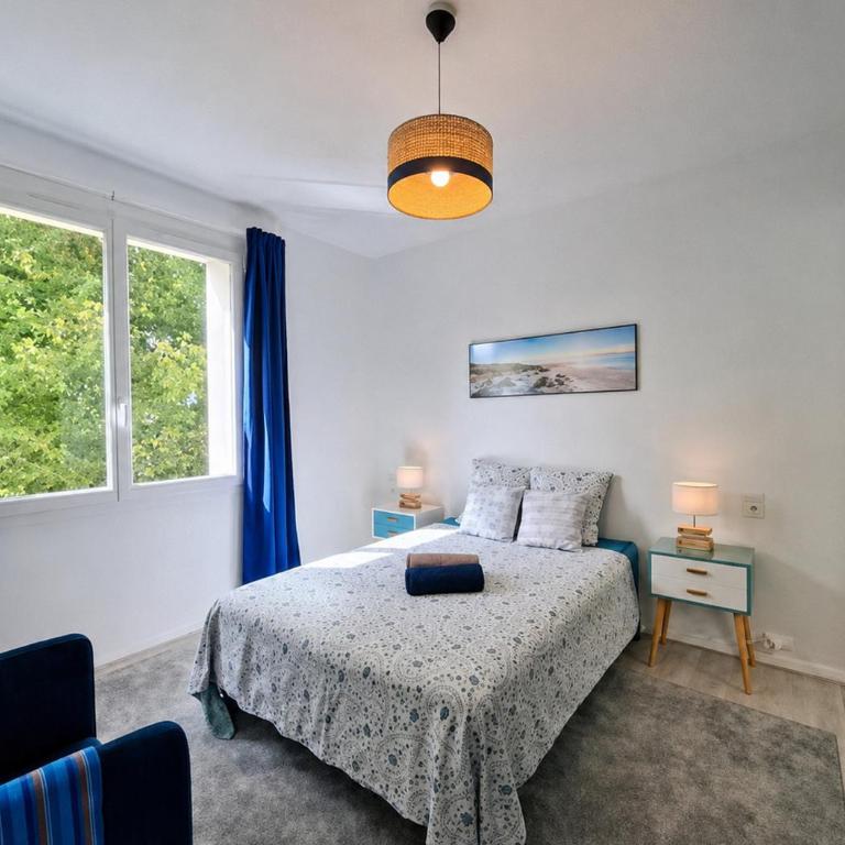 ESCALE - Grand T3 calme - Terrasse - Parking - Two-Bedroom Apartment - 17
