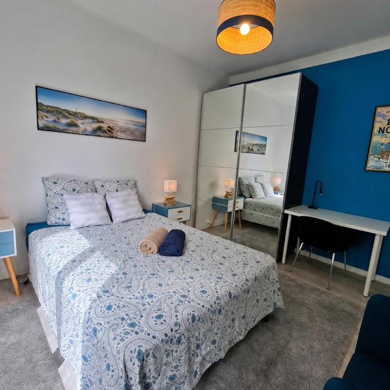 ESCALE - Grand T3 calme - Terrasse - Parking - Two-Bedroom Apartment - 4