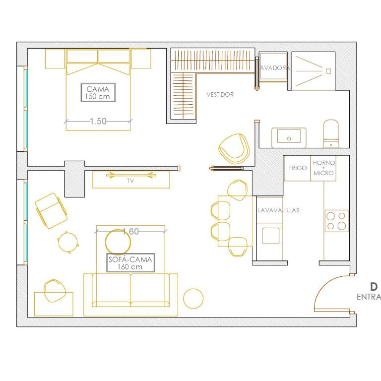 Cid Campeador II - Apartamentos Burgos Deluxe - Apartamento de 1 dormitorio - 2