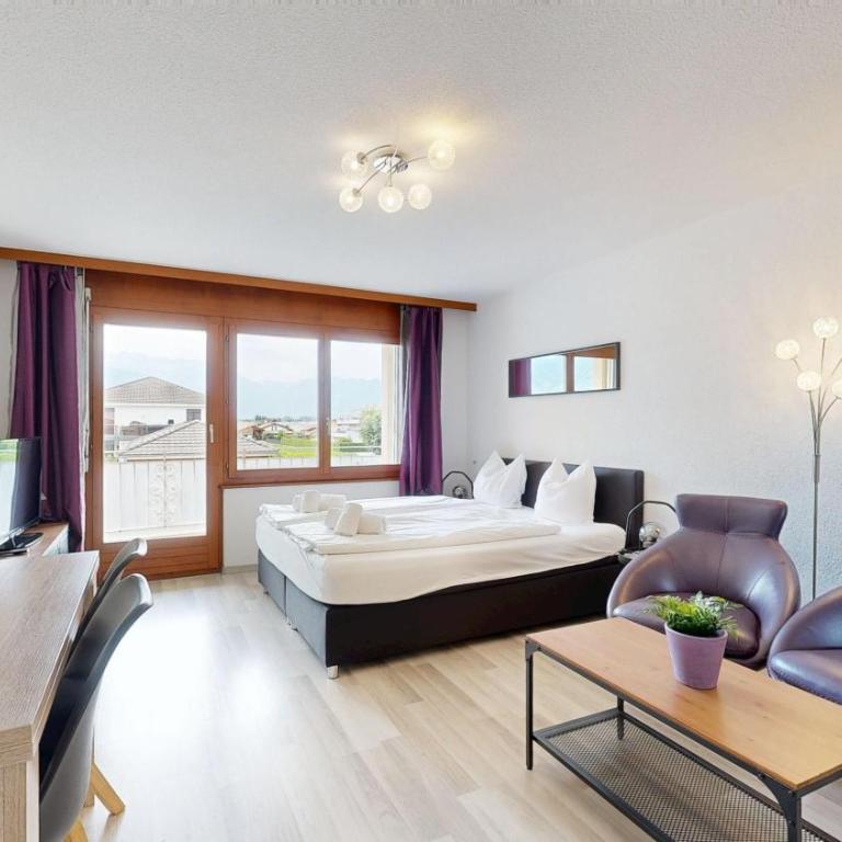Bright studio in Saillon, a few steps from Les Bains - Studio - 2
