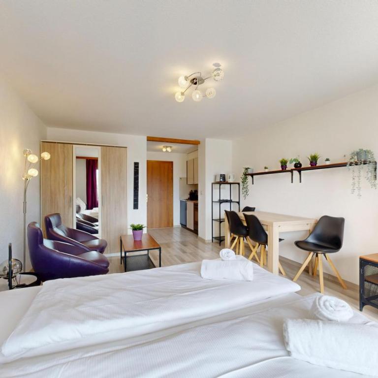 Bright studio in Saillon, a few steps from Les Bains - Studio - 5