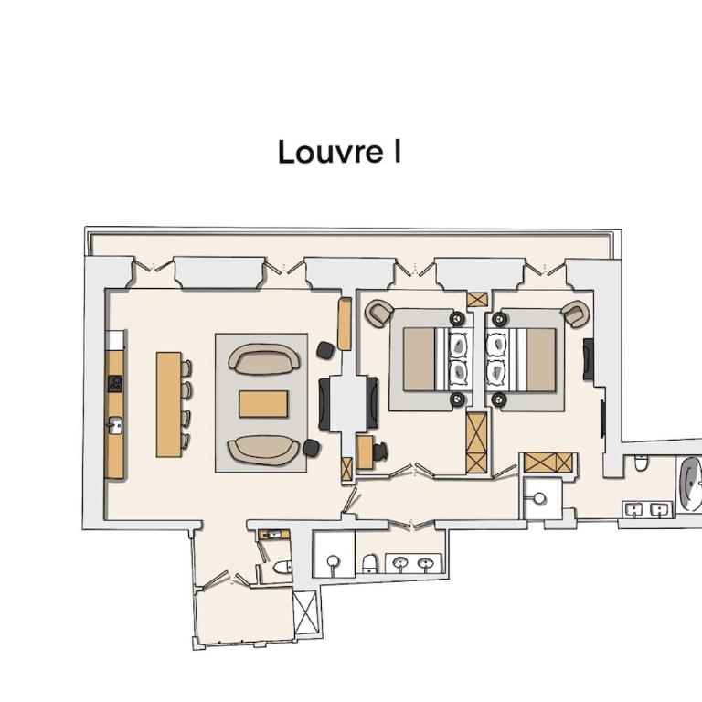 ONIRI Serviced 2-BR - Apartment mit 3 Schlafzimmern - 18