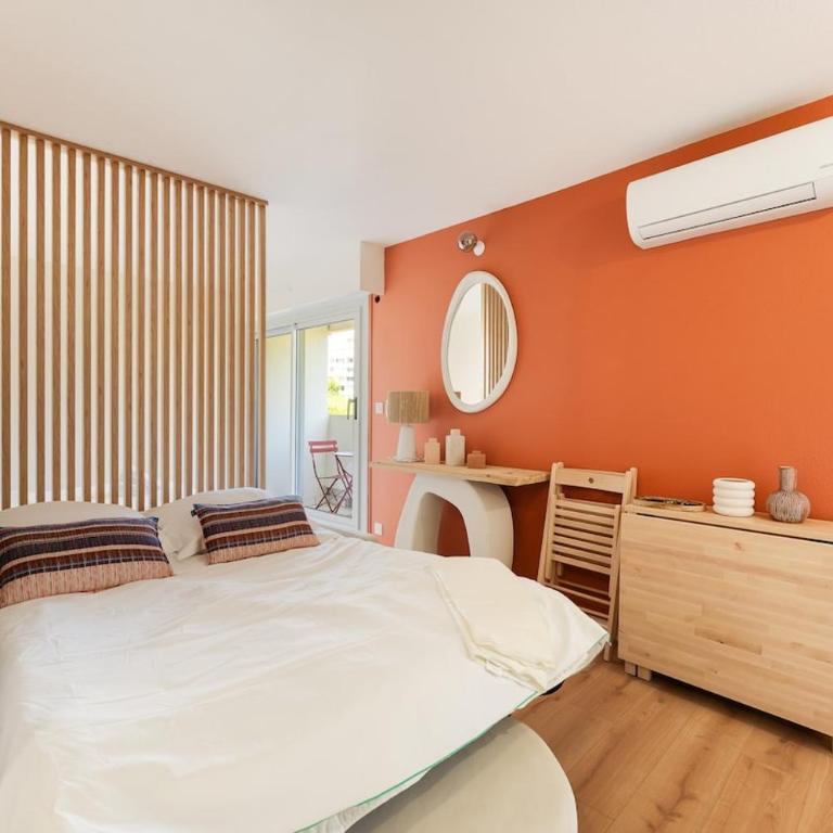 133 - Cap Sud - 4 pers, Parking, Clim, proche mer - Studio - 14