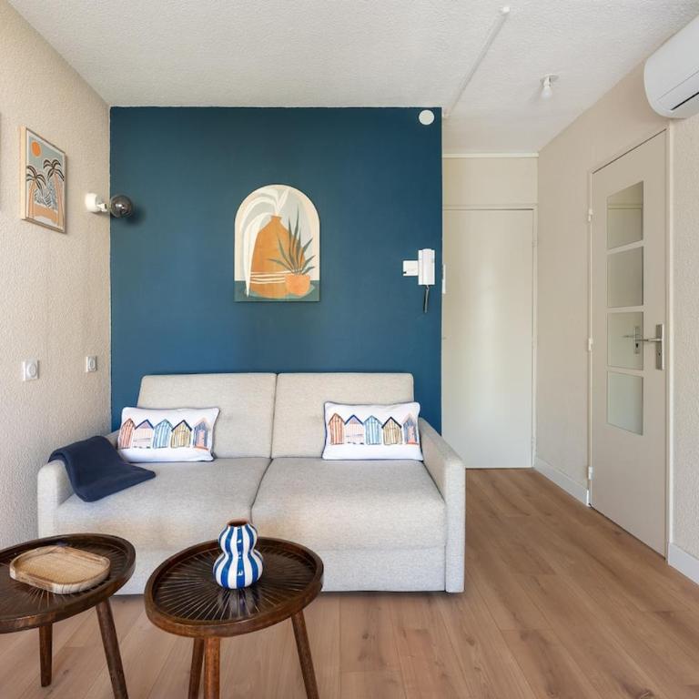 134 - Les Grenadines - 2 Pers, Clim, 1er Ligne - Studio avec Balcon - 2