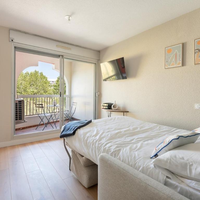 134 - Les Grenadines - 2 Pers, Clim, 1er Ligne - Studio avec Balcon - 11