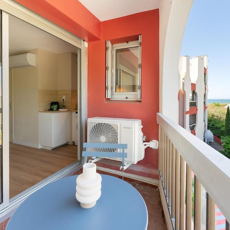 134 - Les Grenadines - 2 Pers, Clim, 1er Ligne - Studio avec Balcon - 5