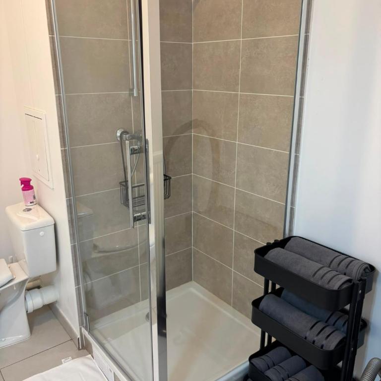 Le petit nid, T2 neuf 4 voyageurs terrasse parking Disneyland Paris - Apartment mit 1 Schlafzimmer und Gartenblick - 16