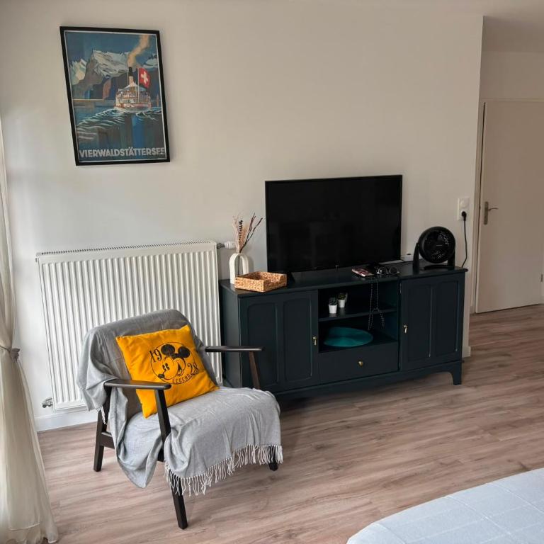 Le petit nid, T2 neuf 4 voyageurs terrasse parking Disneyland Paris - Apartment mit 1 Schlafzimmer und Gartenblick - 11