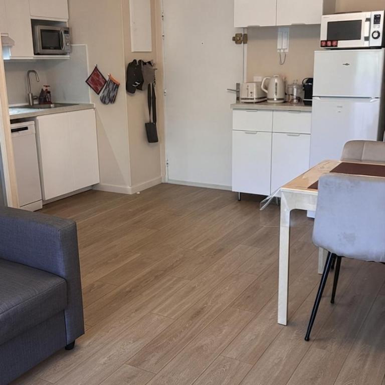 Très joli T2 de 40m2 plage à 300m clim, balcon, garage, Cosy et Tout confort - Appartamento con 1 Camera da Letto - 7