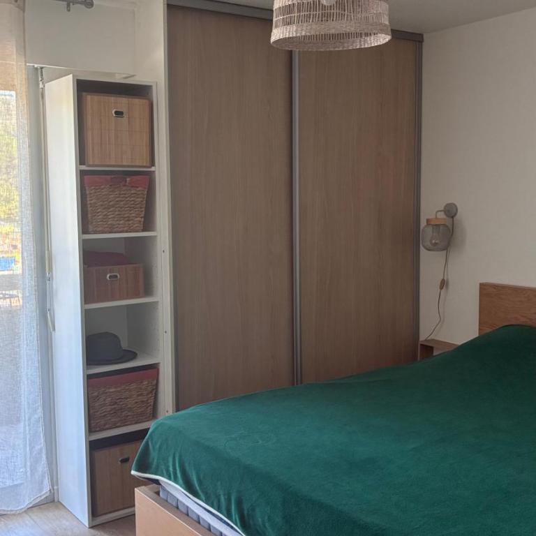 Très joli T2 de 40m2 plage à 300m clim, balcon, garage, Cosy et Tout confort - Appartamento con 1 Camera da Letto - 12