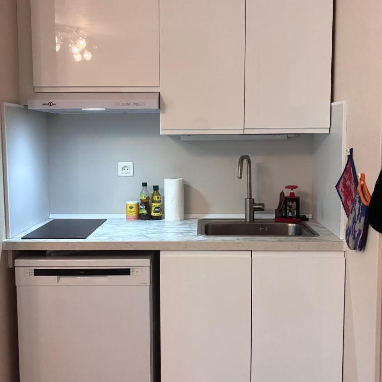 Très joli T2 de 40m2 plage à 300m clim, balcon, garage, Cosy et Tout confort - Appartamento con 1 Camera da Letto - 17