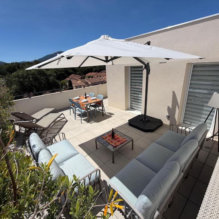 Appartement T3 avec grande terrasse et vue sur les Albères - FR-1-732-85 - Apartment - 2