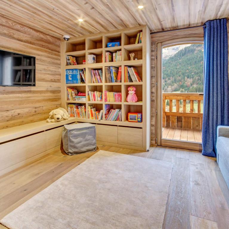 Chalet 5★, 15 pers, piscine intérieure, vue montagnes, 7 ch, terrasse, animaux acceptés - FR-1-304-299 - Chalet - 19