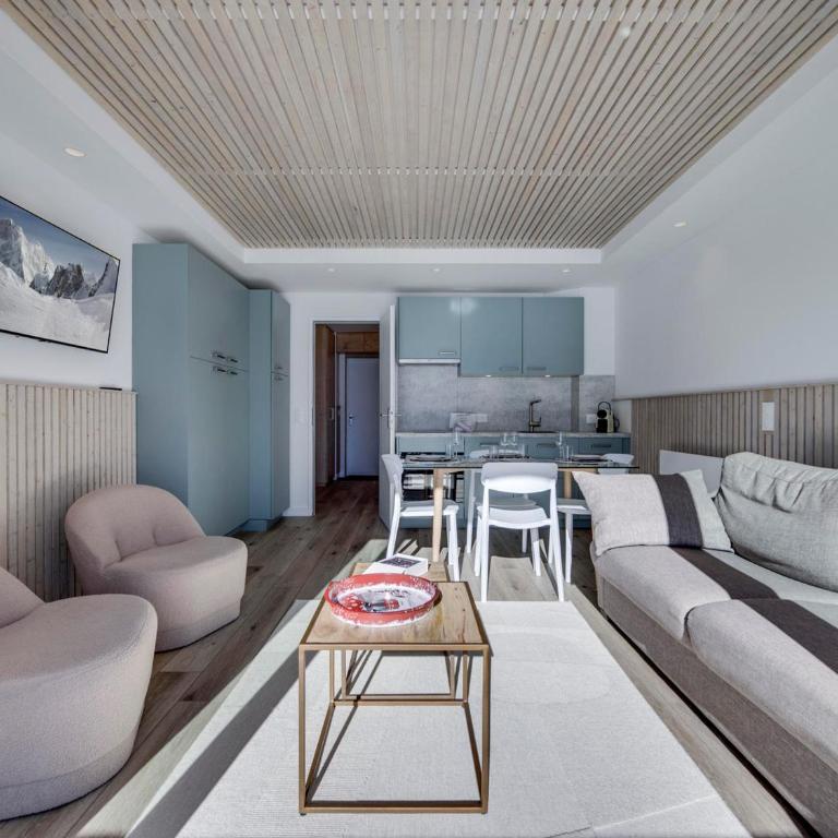Charmant appartement rénové pour 4 à Tignes avec vue sur le lac - FR-1-641-28 - Studio - 12