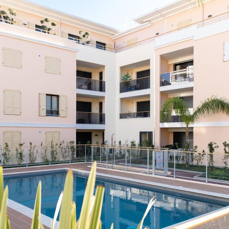1-Br apartment swimming pool 100m from the beaches - Apartment - 1