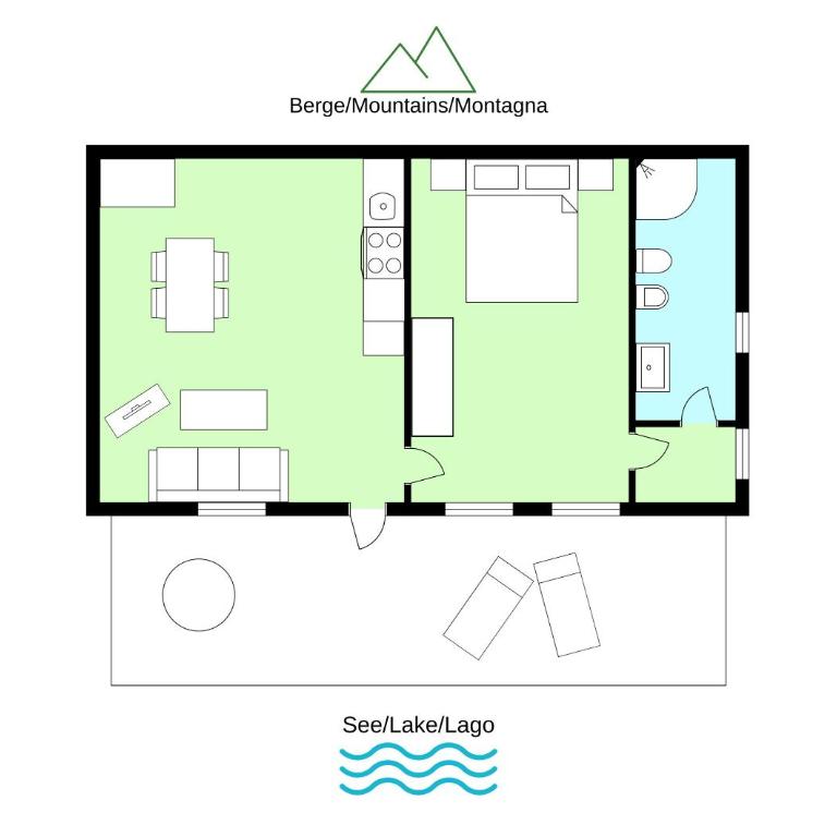 Vento Tivano Garten Ferienwohnung - Appartamento con Vista Lago - 10