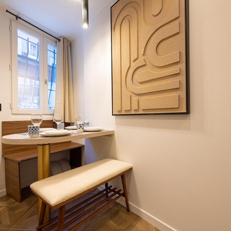 Modern Studio in Central Paris with AC - Studio - 5