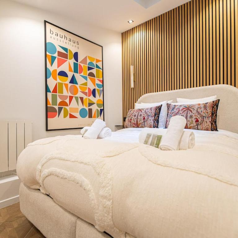 Modern Studio in Central Paris with AC - Studio - 11