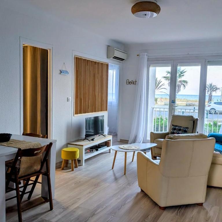 Pour 6 à 20m de la plage vue mer - Apartamento de 3 dormitorios - 1
