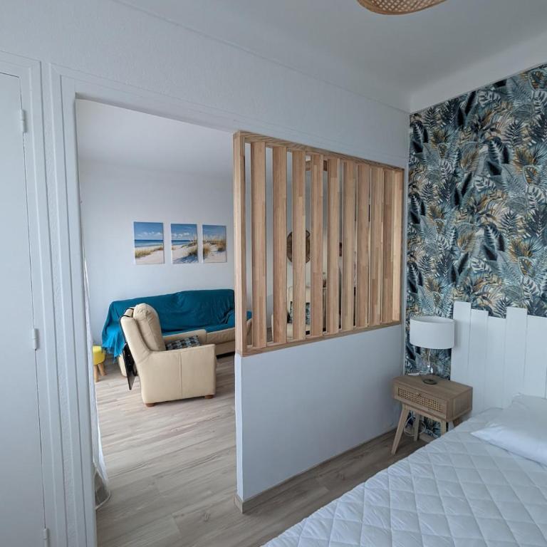 Pour 6 à 20m de la plage vue mer - Apartamento de 3 dormitorios - 11