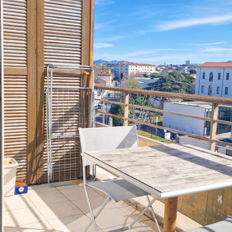 Le Terrazzo - vue Calanques, -10mn Métro avec Parking privé Bail mobilité - Appartamento con 1 Camera da Letto - 4