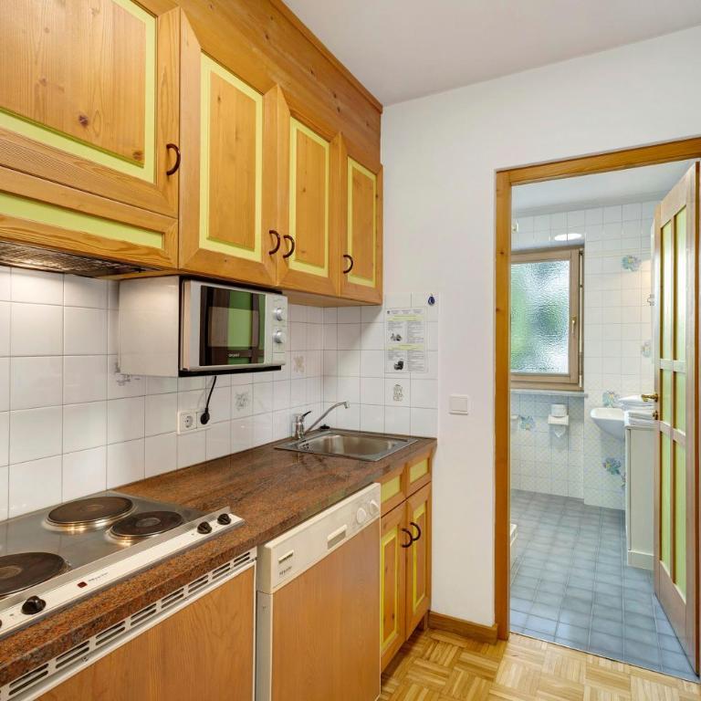 Residence Ciasa Ulli - Apartment mit 1 Schlafzimmer und Gartenblick - 17