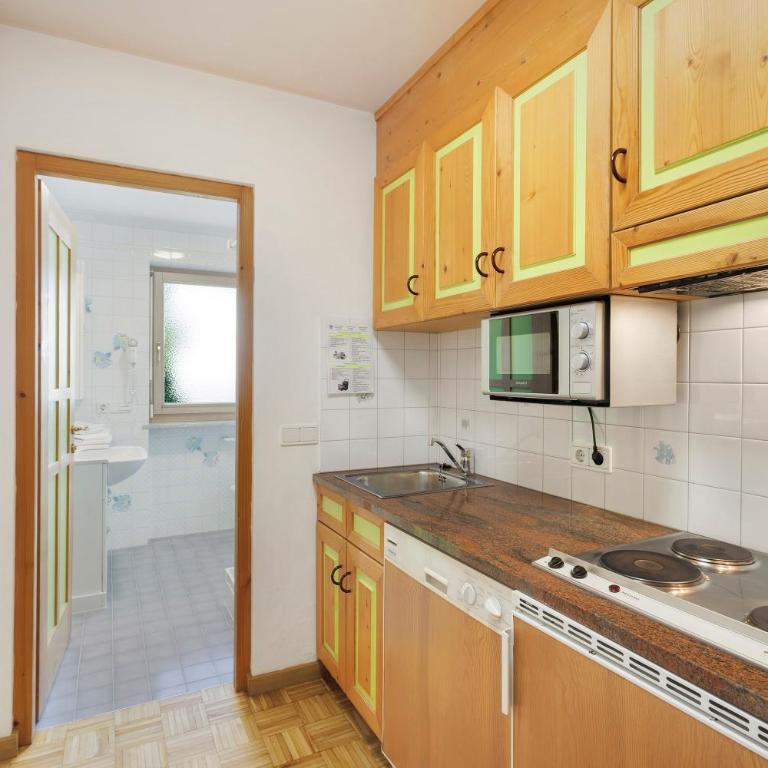 Residence Ciasa Ulli - Apartment mit 1 Schlafzimmer und Gartenblick - 13