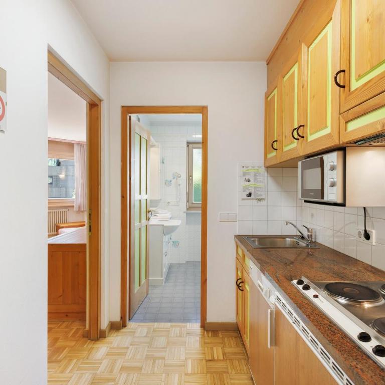 Residence Ciasa Ulli - Apartment mit 1 Schlafzimmer und Gartenblick - 12