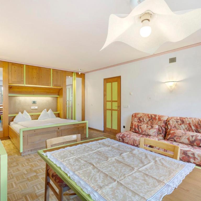 Residence Ciasa Ulli - Apartment mit 1 Schlafzimmer und Gartenblick - 8