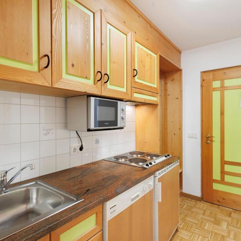 Residence Ciasa Ulli - Apartment mit 1 Schlafzimmer und Gartenblick - 15