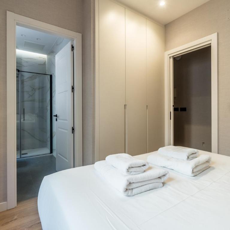 Plaza Mayor - Apartamentos Burgos Deluxe - Deluxe Apartment mit Balkon und 2 Schlafzimmern - 10