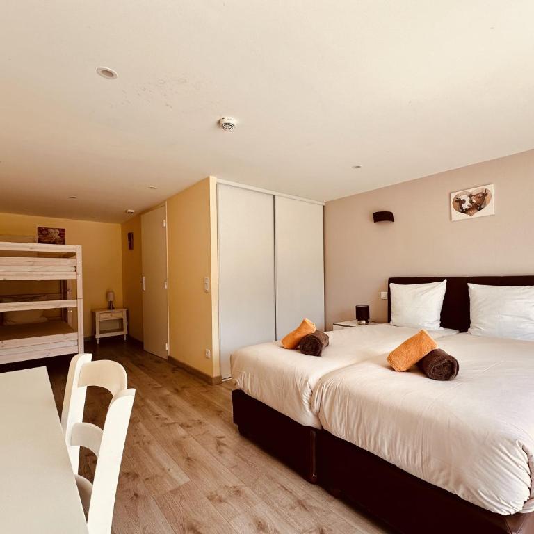 Auberge Alpina - Chambre Familiale Adaptée aux Personnes à Mobilité Réduite - 1