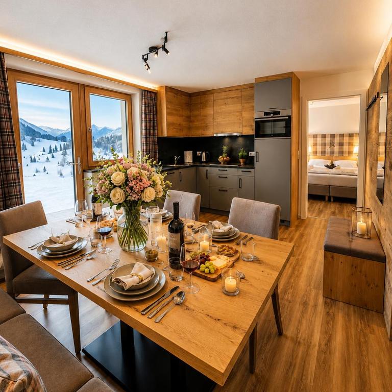 Bergdiamant Nauders - Apartment mit 1 Schlafzimmer - 4