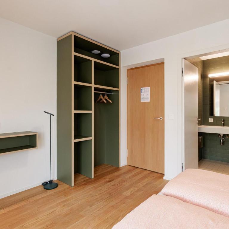 Geneva Youth Hostel - Chambre Simple avec Salle de Bains Privative - 3
