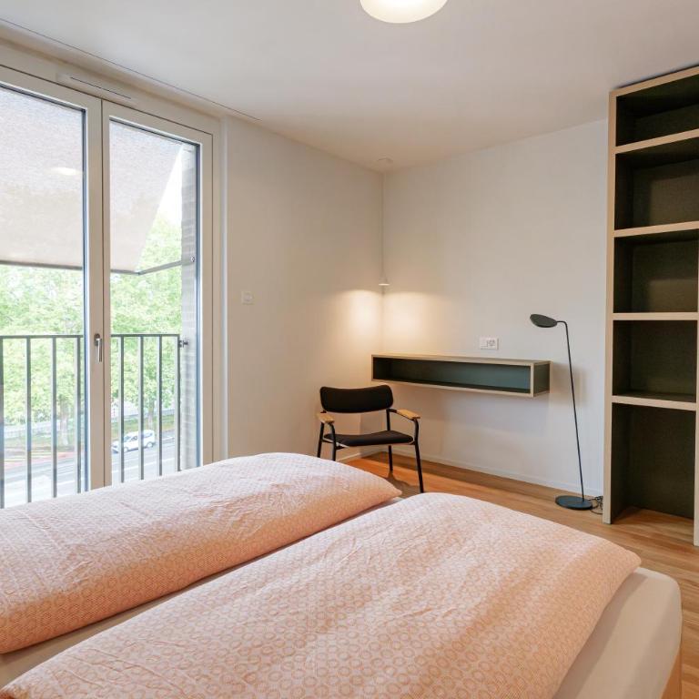 Geneva Youth Hostel - Chambre Simple avec Salle de Bains Privative - 6