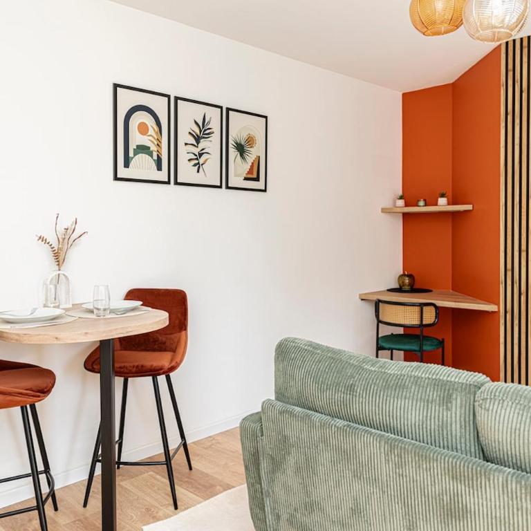L'Azure - Élégant T2 proche centre ville d'Orléans - Appartement 1 Chambre - 16