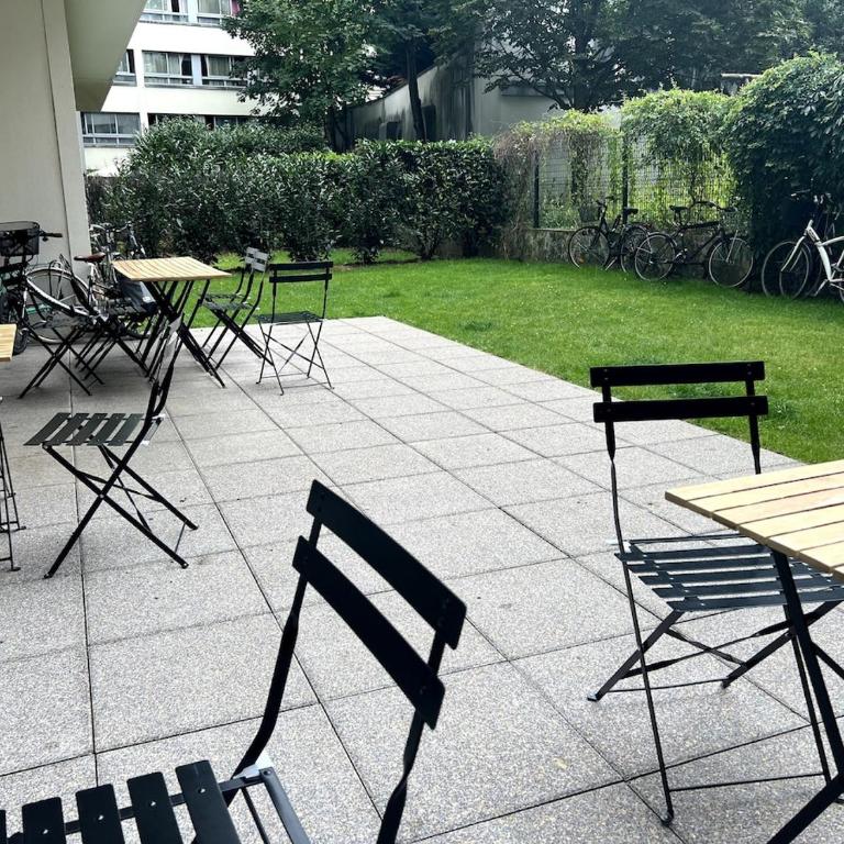 Buttes-Chaumont appartement 2 pièces et terrasses - Appartement 2 Chambres - 8