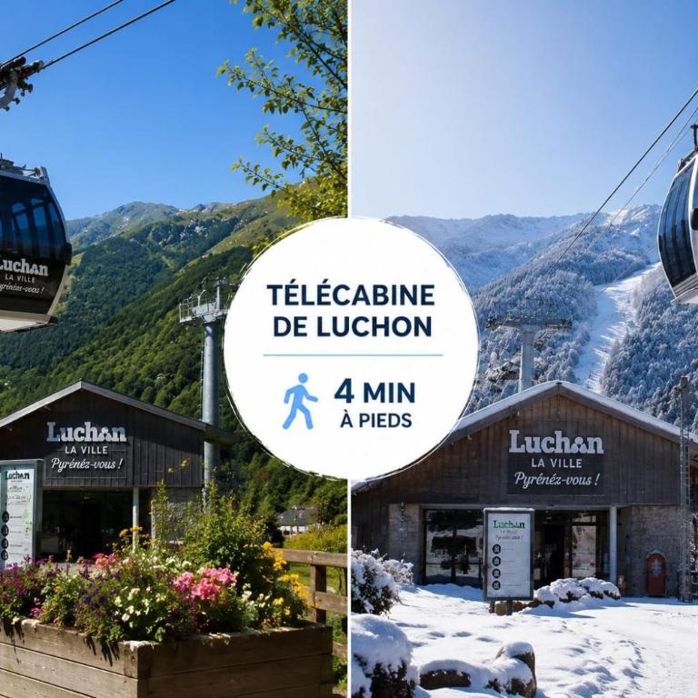 Cocon Luchon - Appartement 2 Chambres avec Vue sur la Montagne - 10