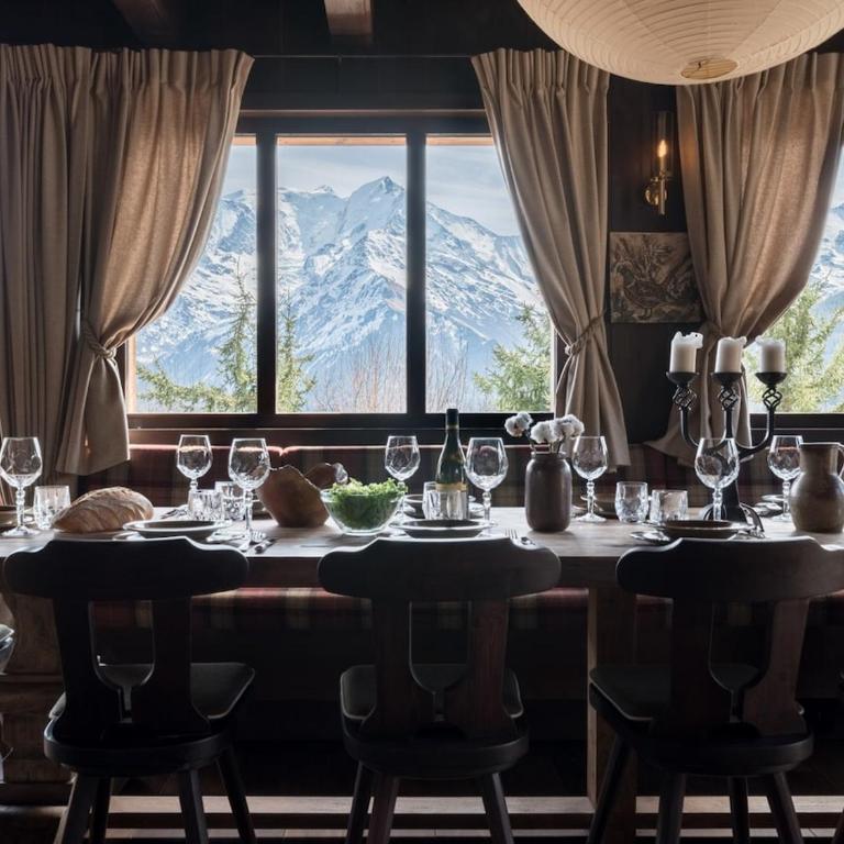 MAISON DOMINOS Chalet de Luxe 5 chambres Vue MontBlanc ,Spa, Jacuzzi, Salle de sport - Chalet - 68