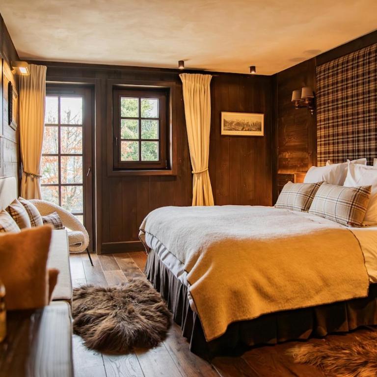 MAISON DOMINOS Chalet de Luxe 5 chambres Vue MontBlanc ,Spa, Jacuzzi, Salle de sport - Chalet - 70