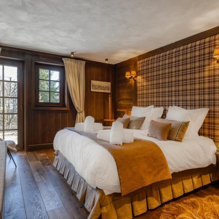 MAISON DOMINOS Chalet de Luxe 5 chambres Vue MontBlanc ,Spa, Jacuzzi, Salle de sport - Chalet - 53