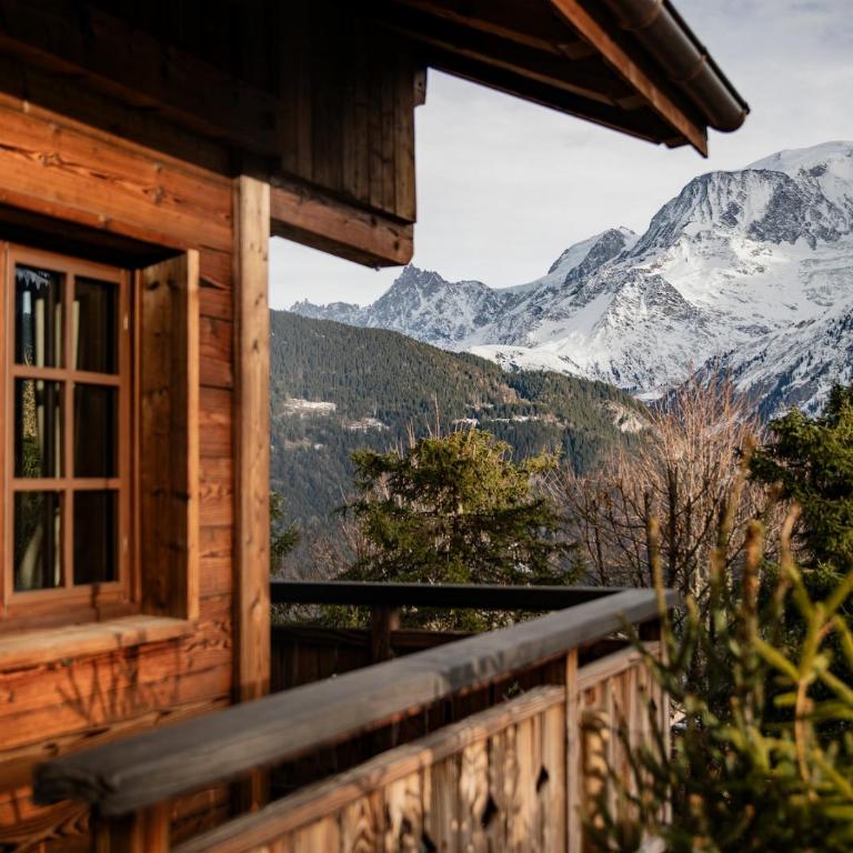 MAISON DOMINOS Chalet de Luxe 5 chambres Vue MontBlanc ,Spa, Jacuzzi, Salle de sport - Chalet - 59