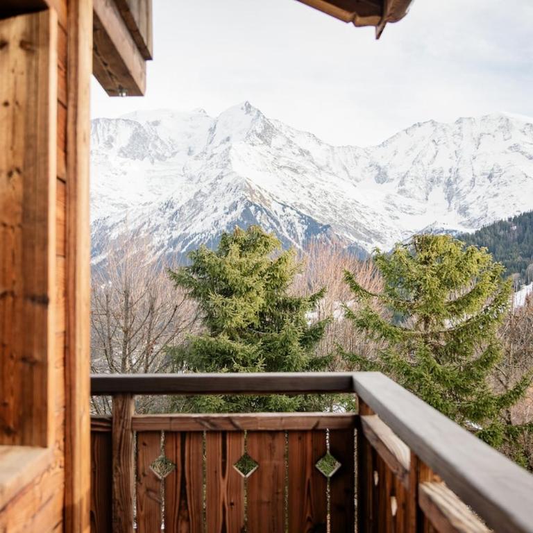 MAISON DOMINOS Chalet de Luxe 5 chambres Vue MontBlanc ,Spa, Jacuzzi, Salle de sport - Chalet - 40