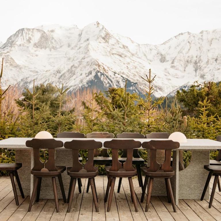 MAISON DOMINOS Chalet de Luxe 5 chambres Vue MontBlanc ,Spa, Jacuzzi, Salle de sport - Chalet - 26